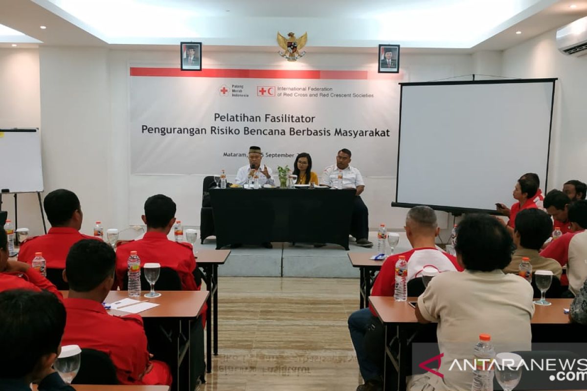 PMI NTB gelar pelatihan fasilitator pengurangan risiko bencana berbasis masyarakat