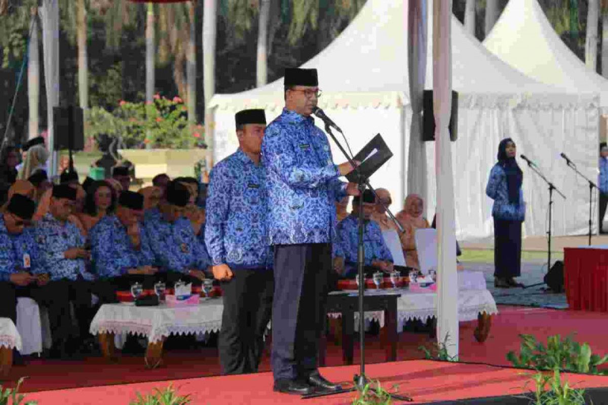 Anies serukan gaya hidup sehat dalam peringatan Haornas ke-36