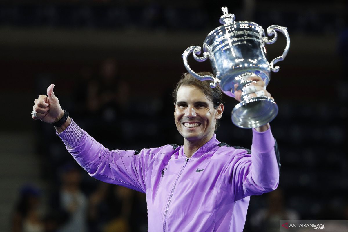 Usai kalahkan Medvedev, Nadal juarai US Open keempat