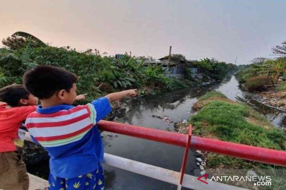 Kali Jambe Bekasi mulai bersih dari sampah