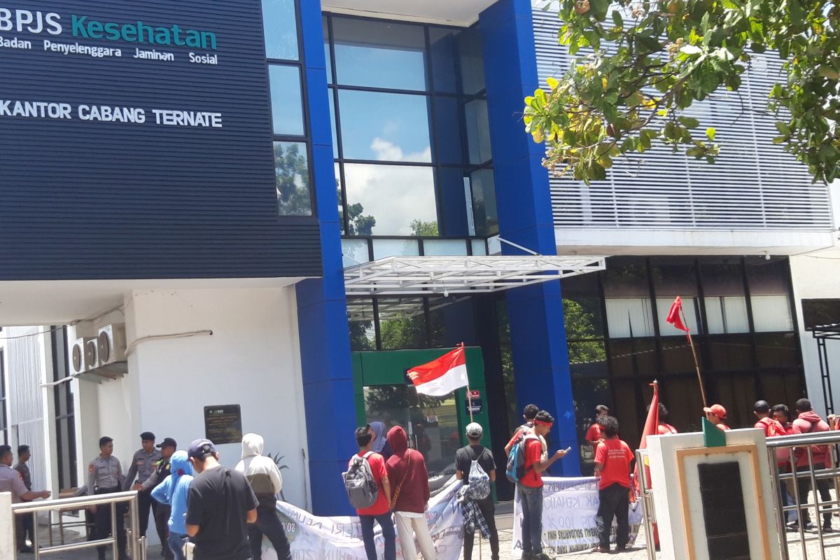 LMND di Ternate demo tolak kenaikan iuran BPJS Kesehatan