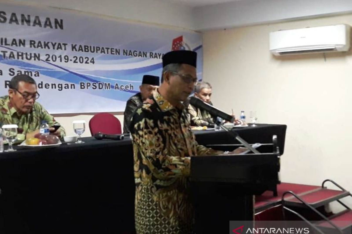 Bupati Nagan Raya Aceh minta anggota dewan baru kritik sesuai  fakta