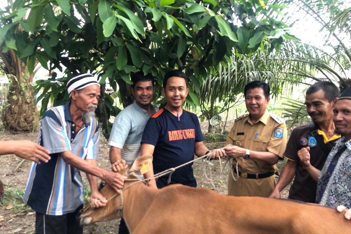 Bupati Bangka Tengah anjurkan para petani gunakan mesin pencacah