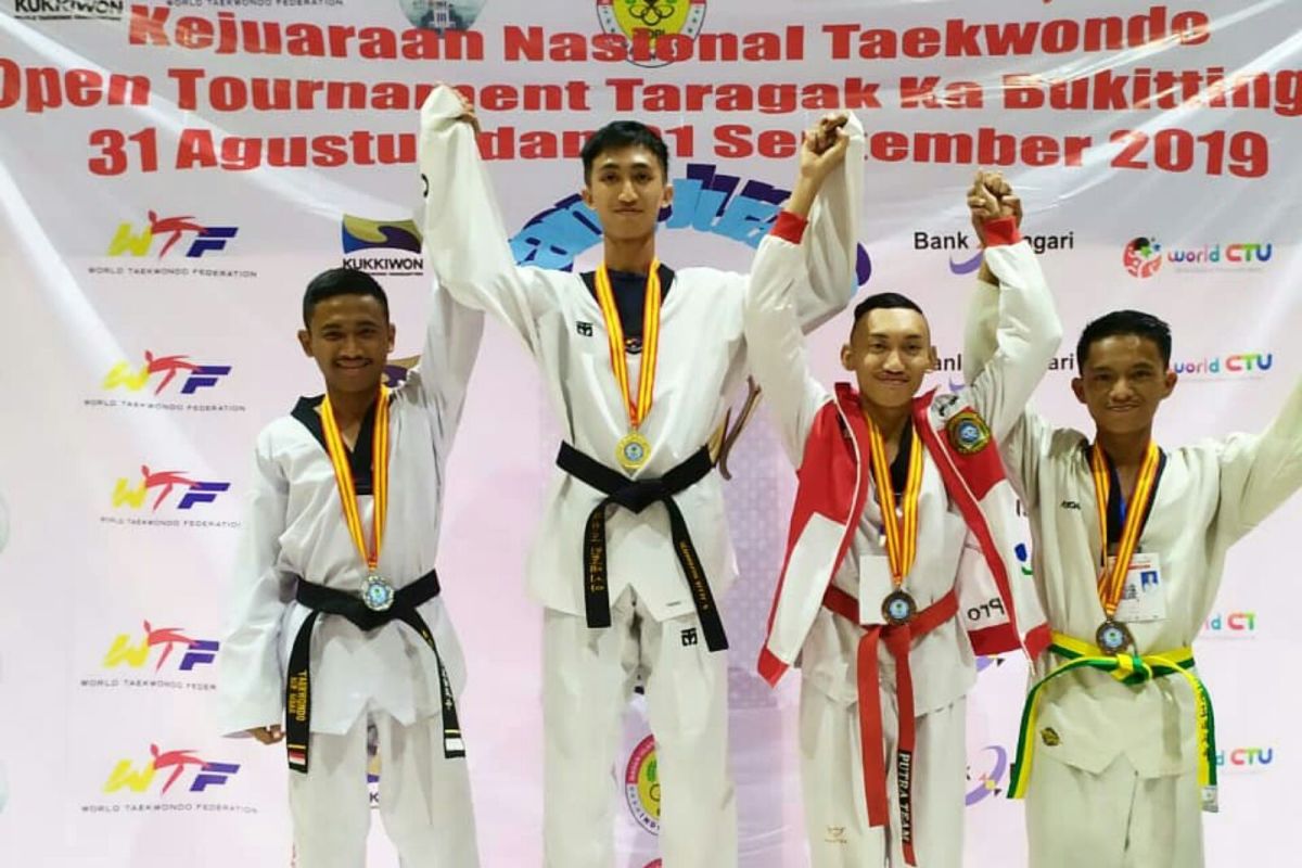 Mahasiswa Poltekpar Medan juara I nasional taekwondo