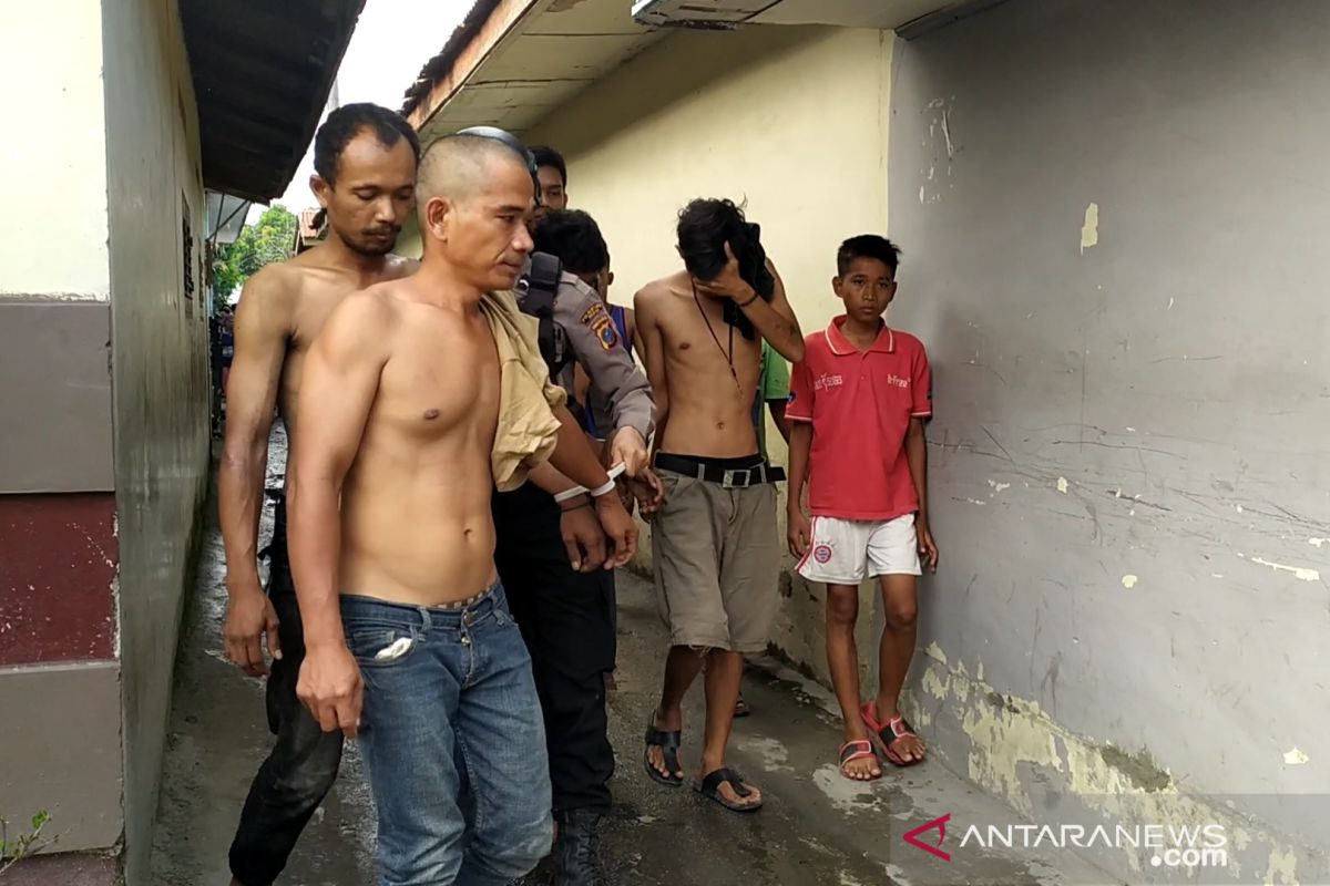 Gerebek kampung narkoba di Medan, tujuh orang diamankan