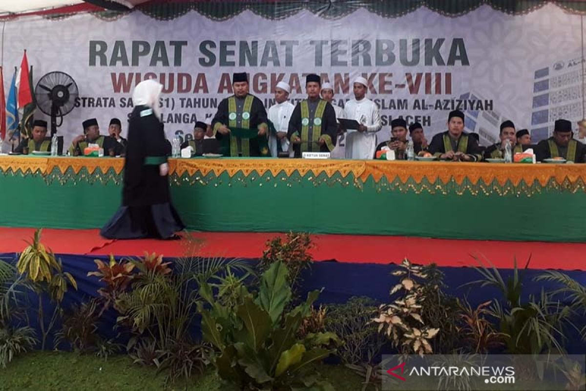 IAI Al-Aziziyah Samalanga wisuda 670 lulusan