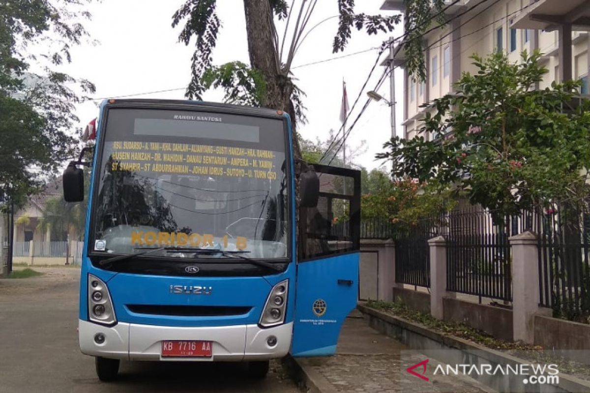Bus Trans Pontianak solusi dalam mengatasi kemacetan di Pontianak