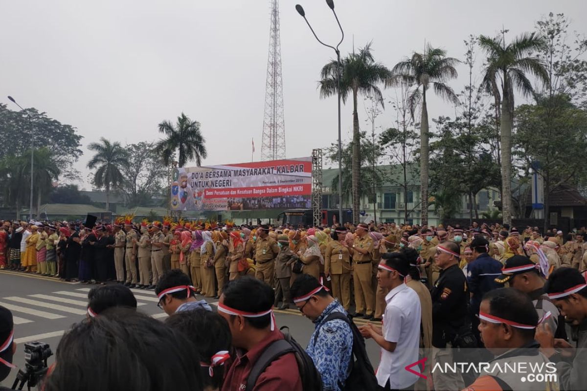 Masyarakat Kalbar gelar doa bersama untuk NKRI