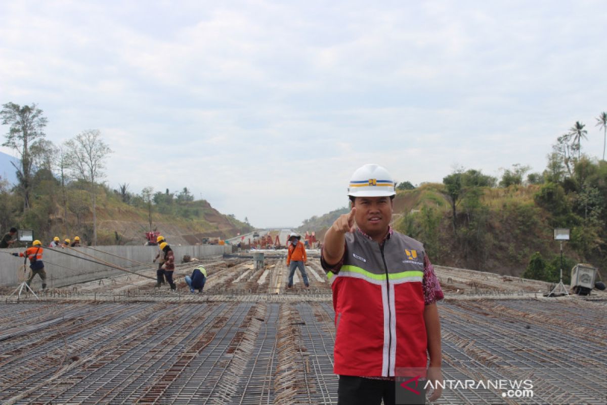 Konstruksi segmen IA tol Manado-Bitung mencapai 99 persen