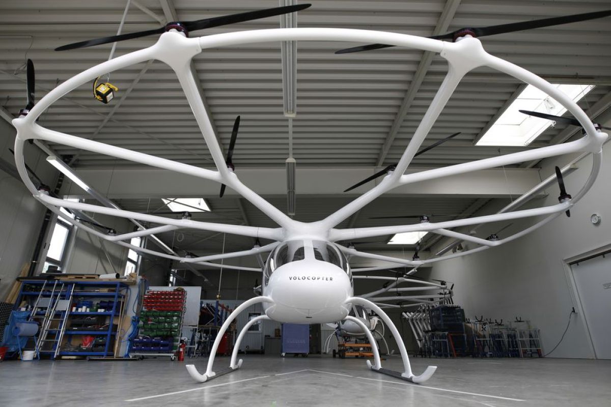 Geely berinvestasi di Volocopter untuk bisnis mobil terbang