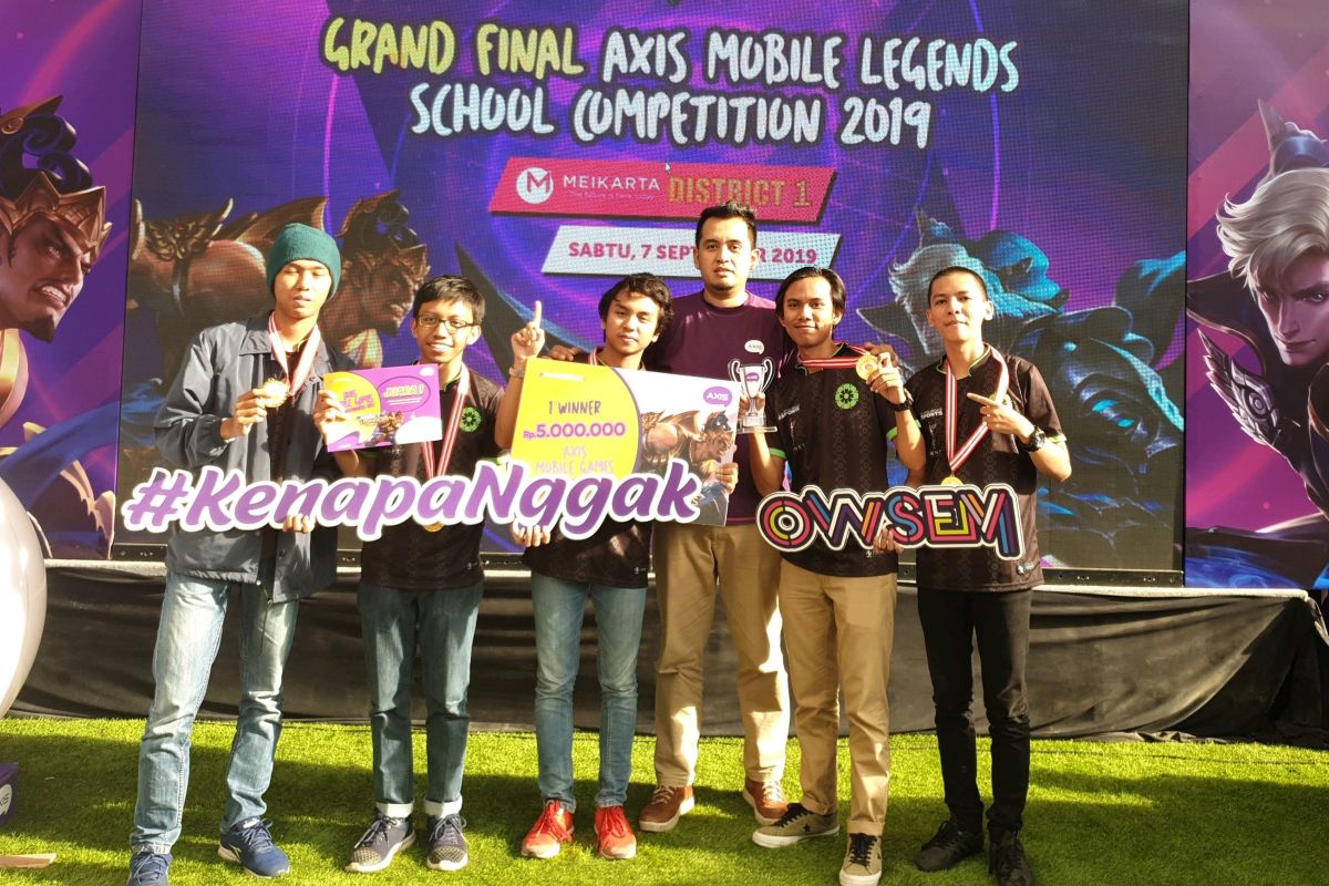 AXIS fasilitasi kompetisi e-Sport antarsekolah se Jabodetabek dan Kalimantan