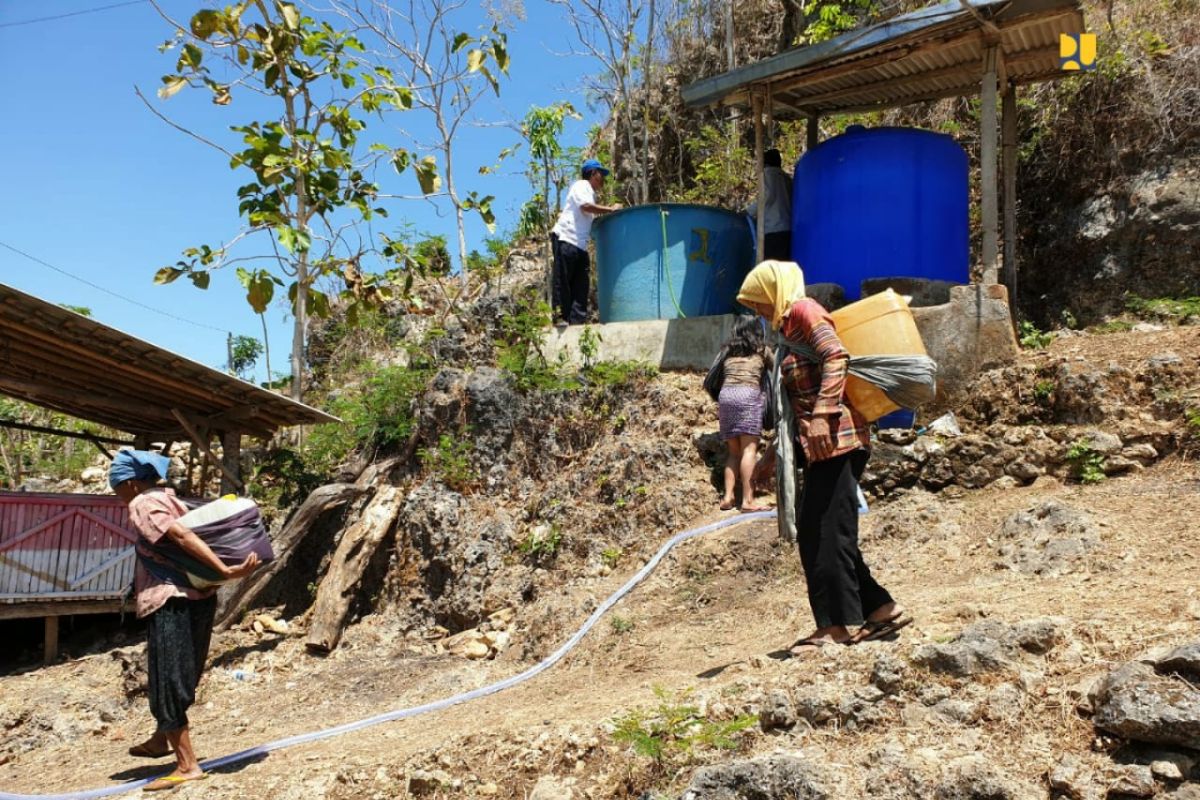 Kementerian PUPR bantu air bersih ke Gunung Kidul, DIY