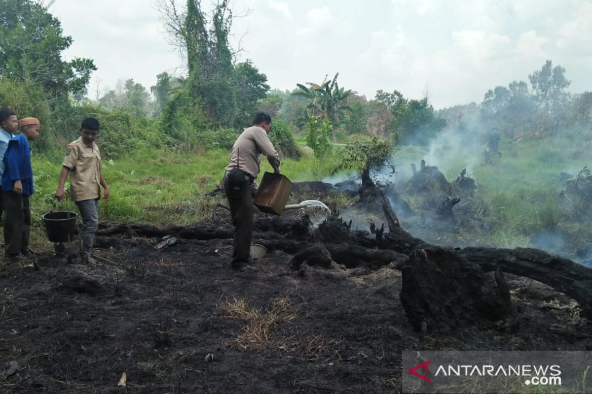 Polisi tetapkan dua tersangka pelaku karhutla di Singkawang