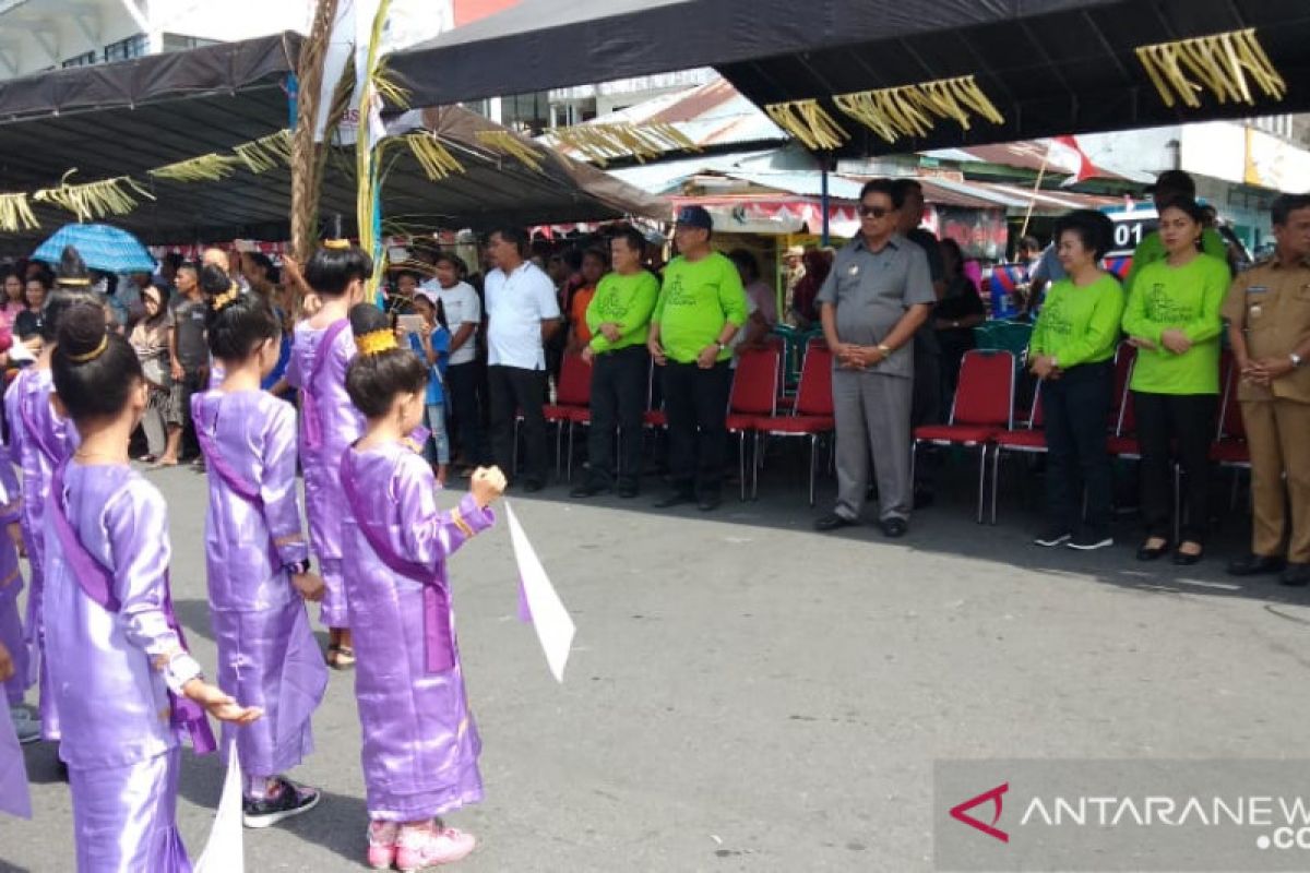 Kirab budaya awali pelaksanaan Festival Pesona Sangihe