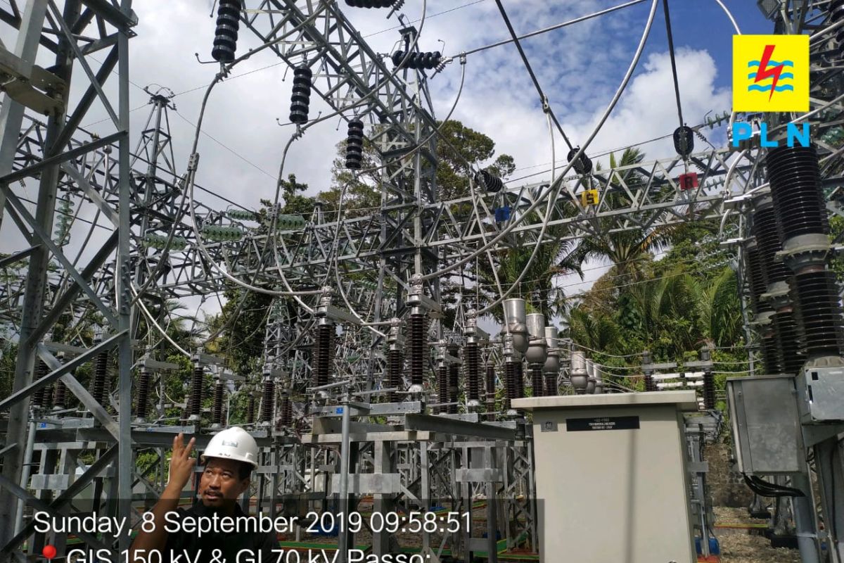 PLN UIP Maluku uji coba GIS SUTT 150 KV Passo