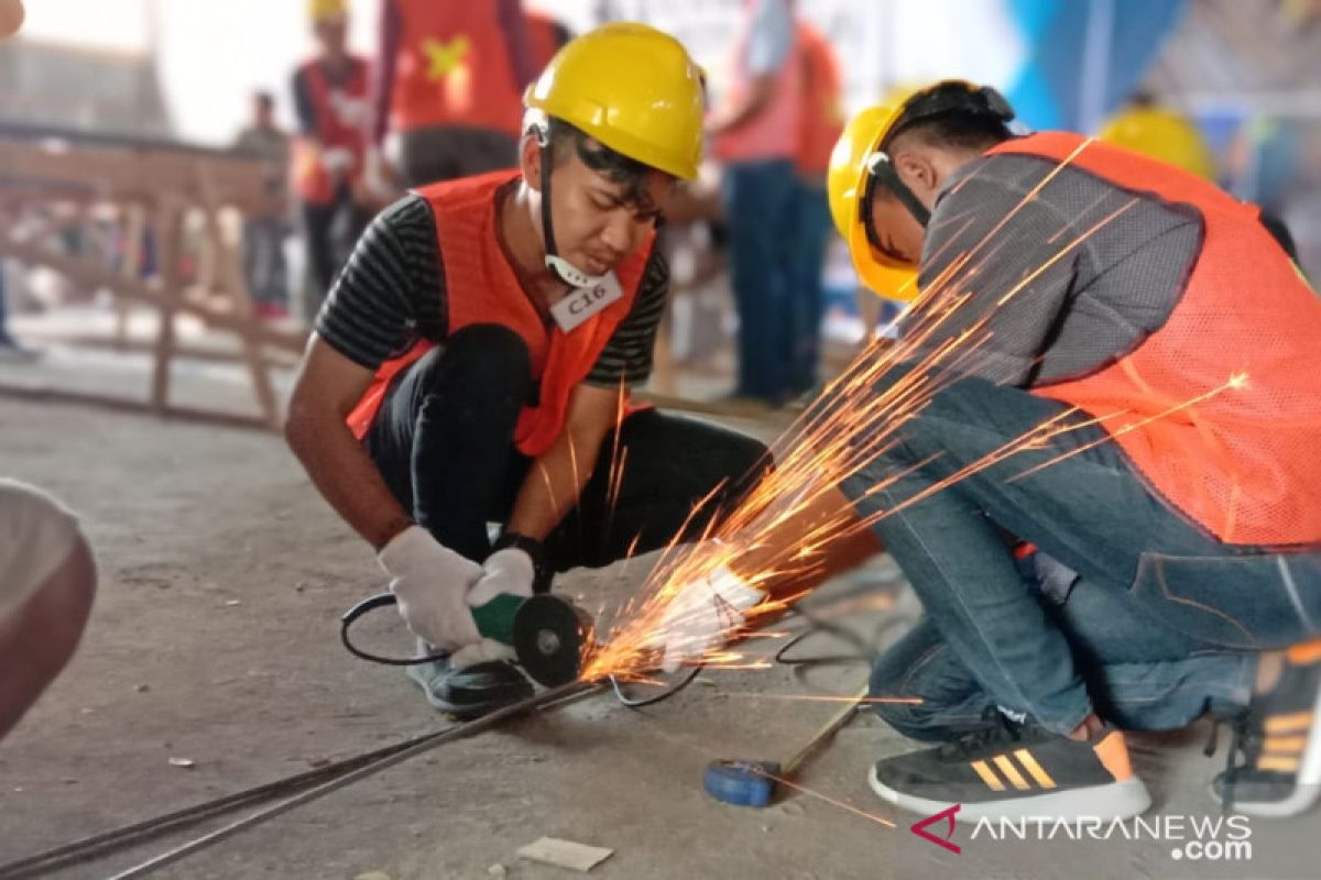 Kementerian PUPR latih keterampilan konstruksi korban bencana Sulteng