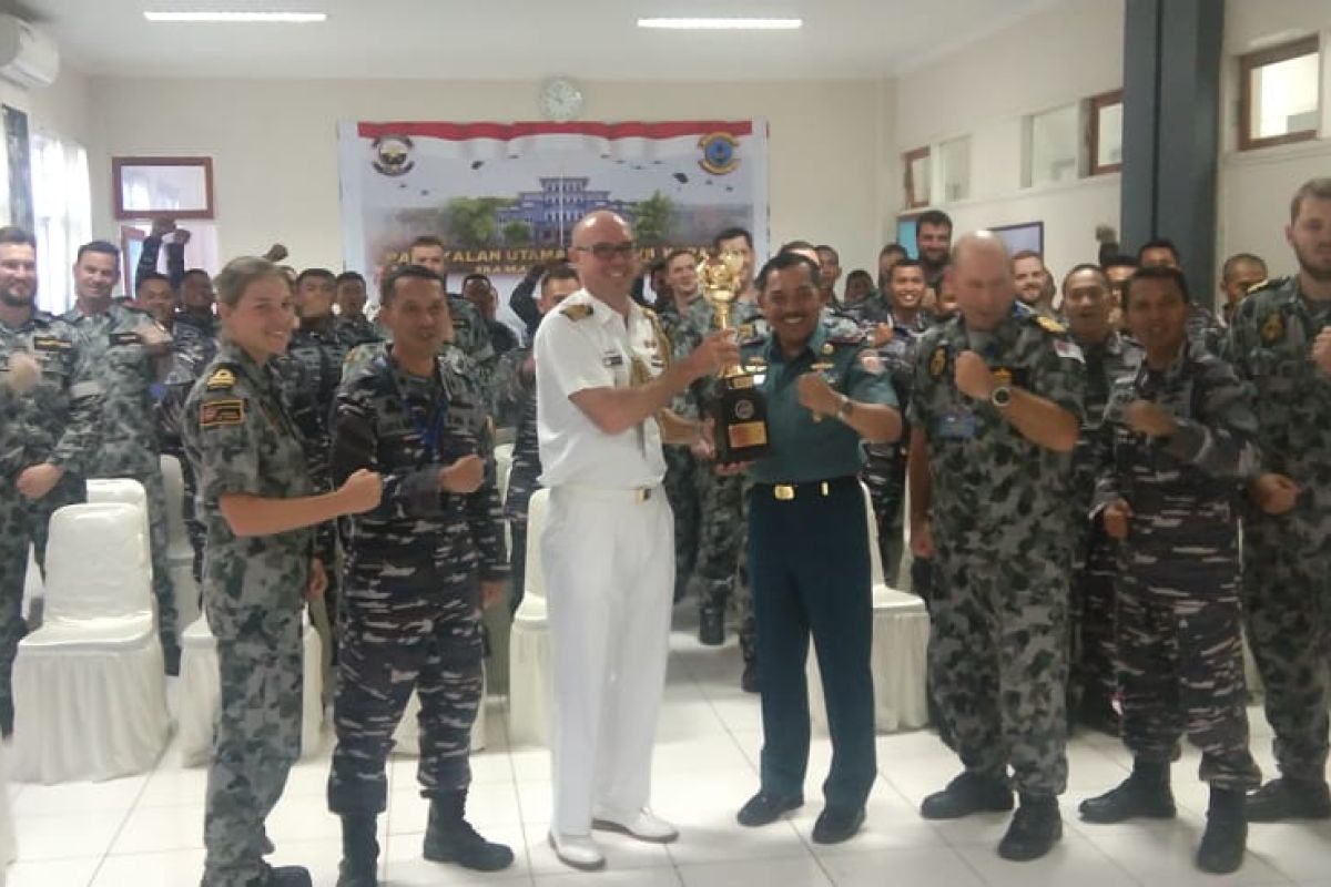 Prajurit Koarmada III TNI AL latihan bersama Australia