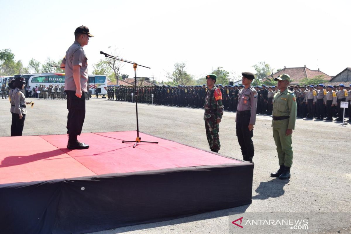 Pengamanan pilkada serentak Pamekasan, pasukan Brimob jaga desa rawan konflik