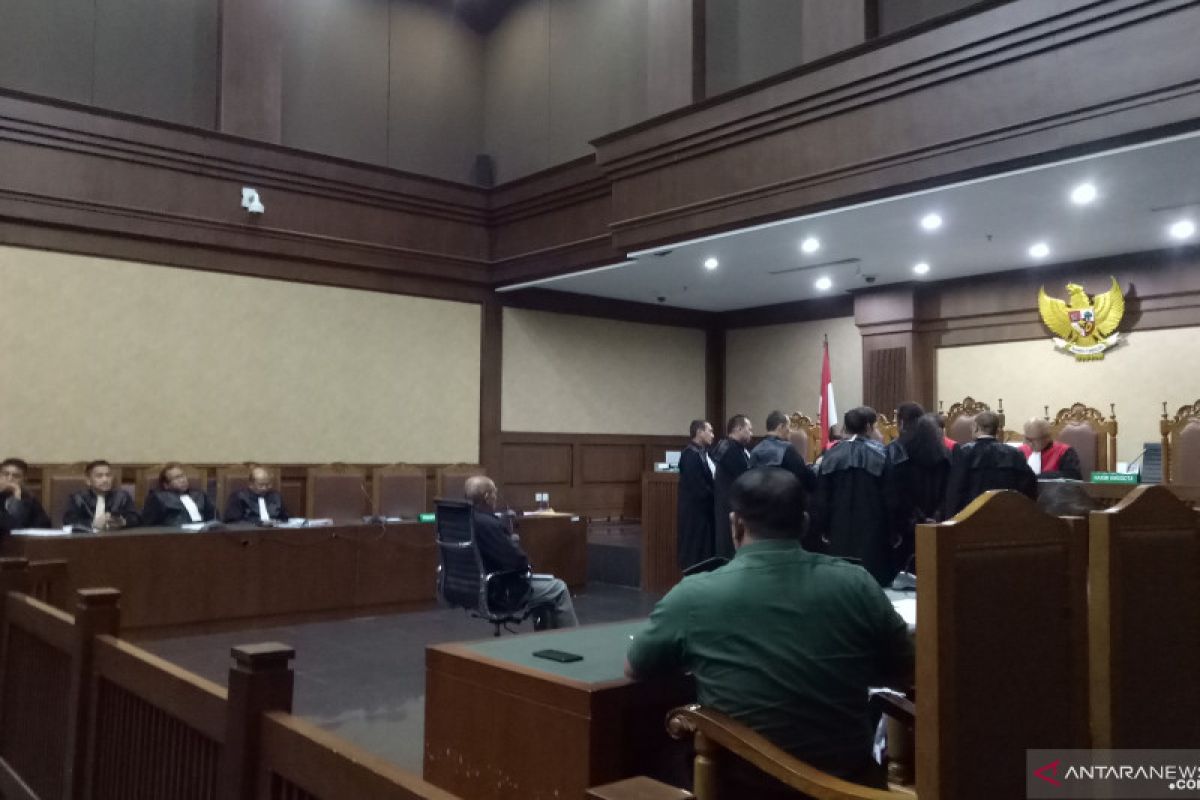 Kivlan jalani sidang kepemilikan senpi ilegal di PN Jakarta Pusat