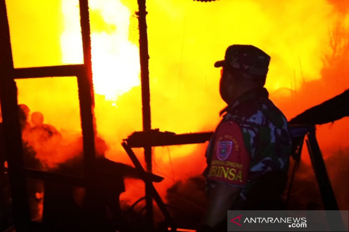 Kebakaran, dua RT di Alalak Selatan Banjarmasin hanguskan 65 rumah