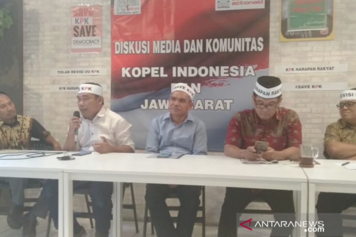 Tolak revisi UU KPK, Kopel Indonesia ingin bertemu Presiden Jokowi