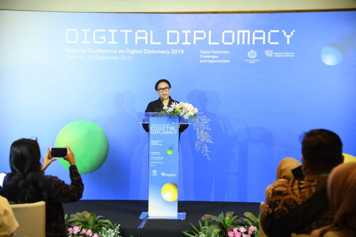 Menlu Retno Marsudi buka Konferensi Regional Diplomasi Digital