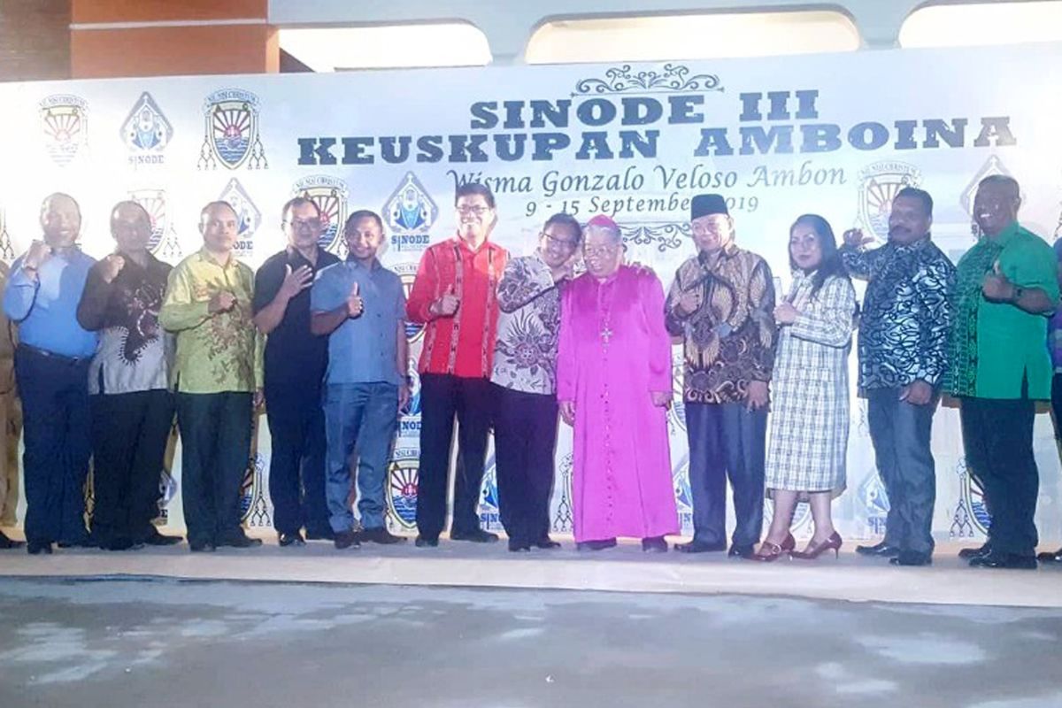 Wagub  harapkan  Sinode Keuskupan Amboina  lahirkan rekomendasi strategis