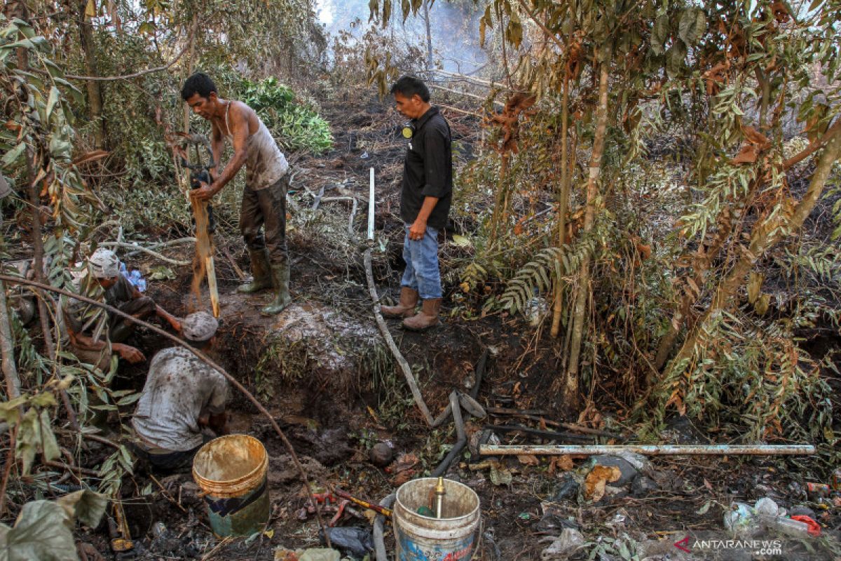 Kejari periksa kades terkait dugaan korupsi pembasahan lahan gambut