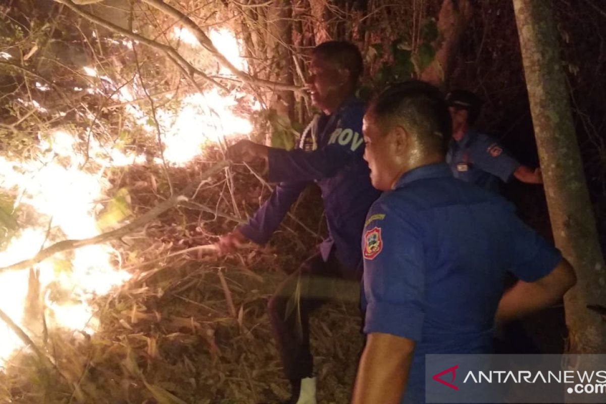 Kebakaran lahan terjadi di perbukitan Bulota-Limboto