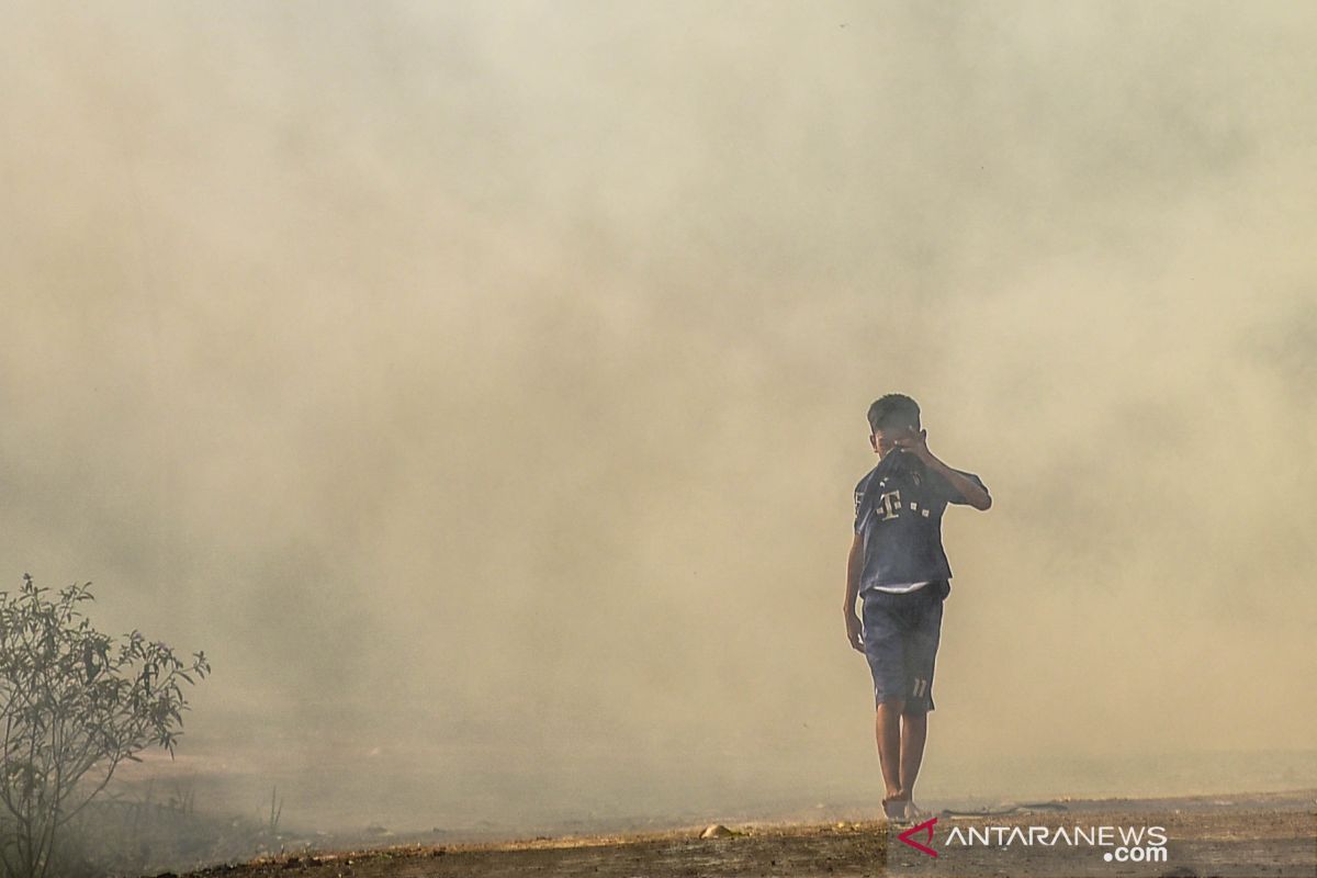 Pemerintah didesak 'cepat' atasi karhutla, kualitas udara kian memburuk