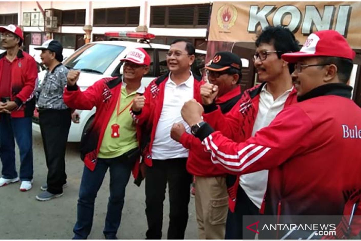 Wabup semangati tim sepakbola Buleleng di Porprov
