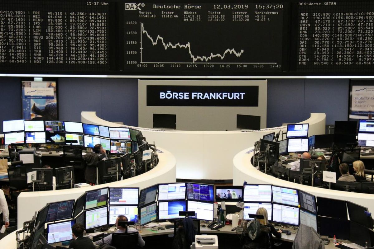 Bursa saham Jerman menguat, Indeks DAX-30 berakhir naik 34,37 poin