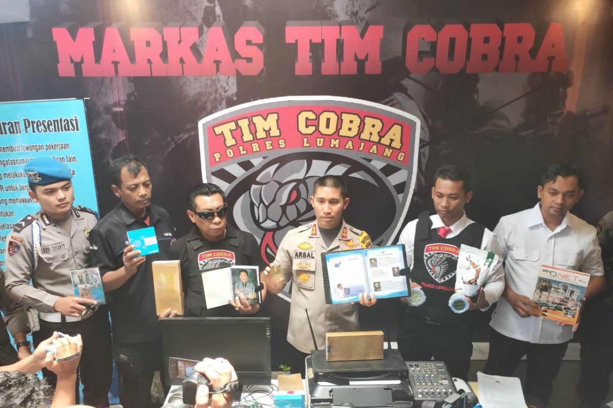 Tim Cobra Polres Lumajang bongkar bisnis 