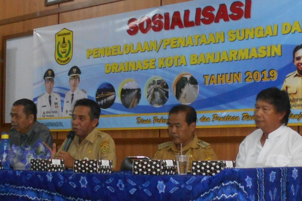 Pemkot  ingin sungai Banjarmasin kembali seperti semula