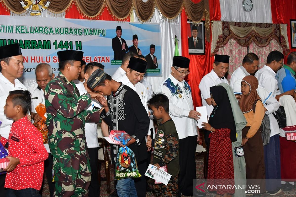 Peringati 10 Muharram 85 instansi HSS santuni anak yatim