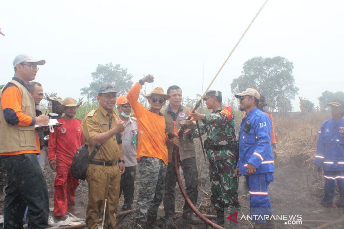 Tim Ahli BNPB Pusat ajak Satgas Karhutla bantu proses pemadaman