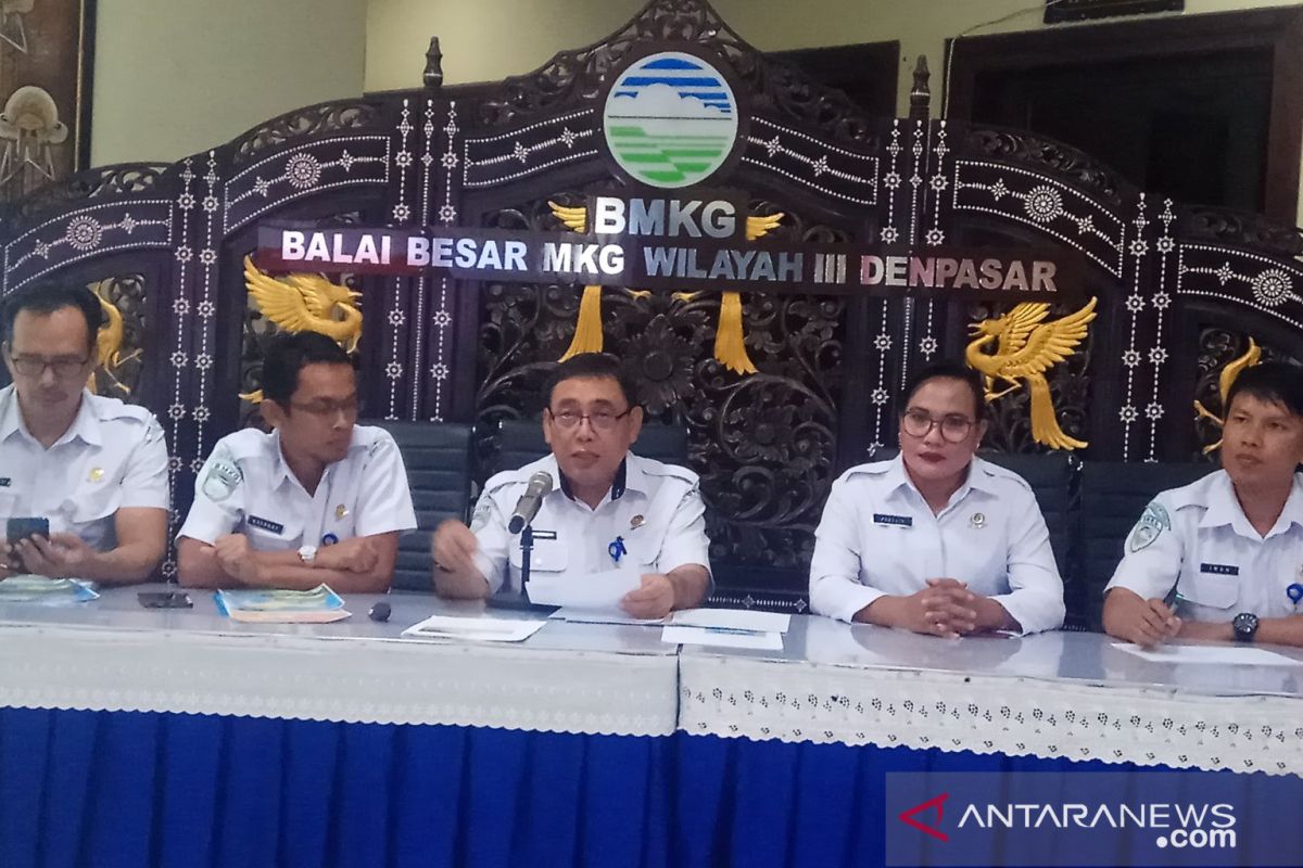 BMKG Denpasar prakiraan musim hujan di Bali mundur