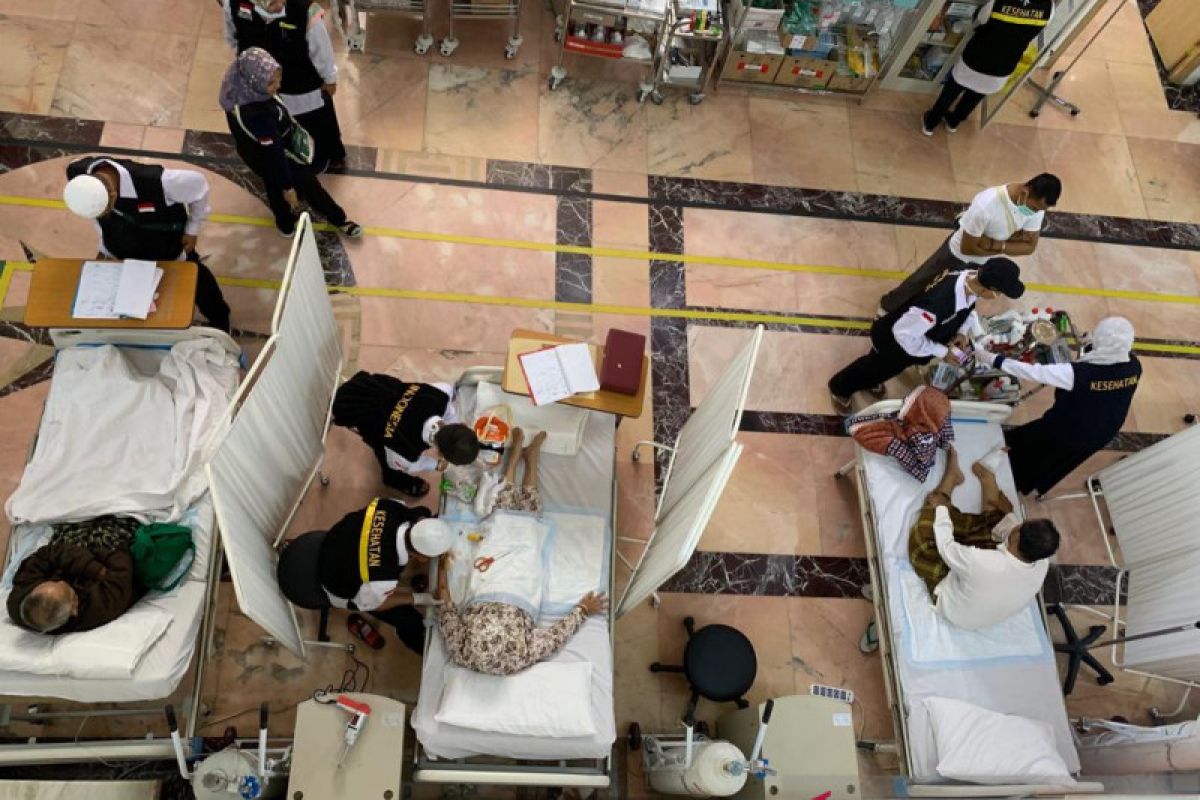Karena sakit, 127 jamaah haji Indonesia masih di Arab Saudi