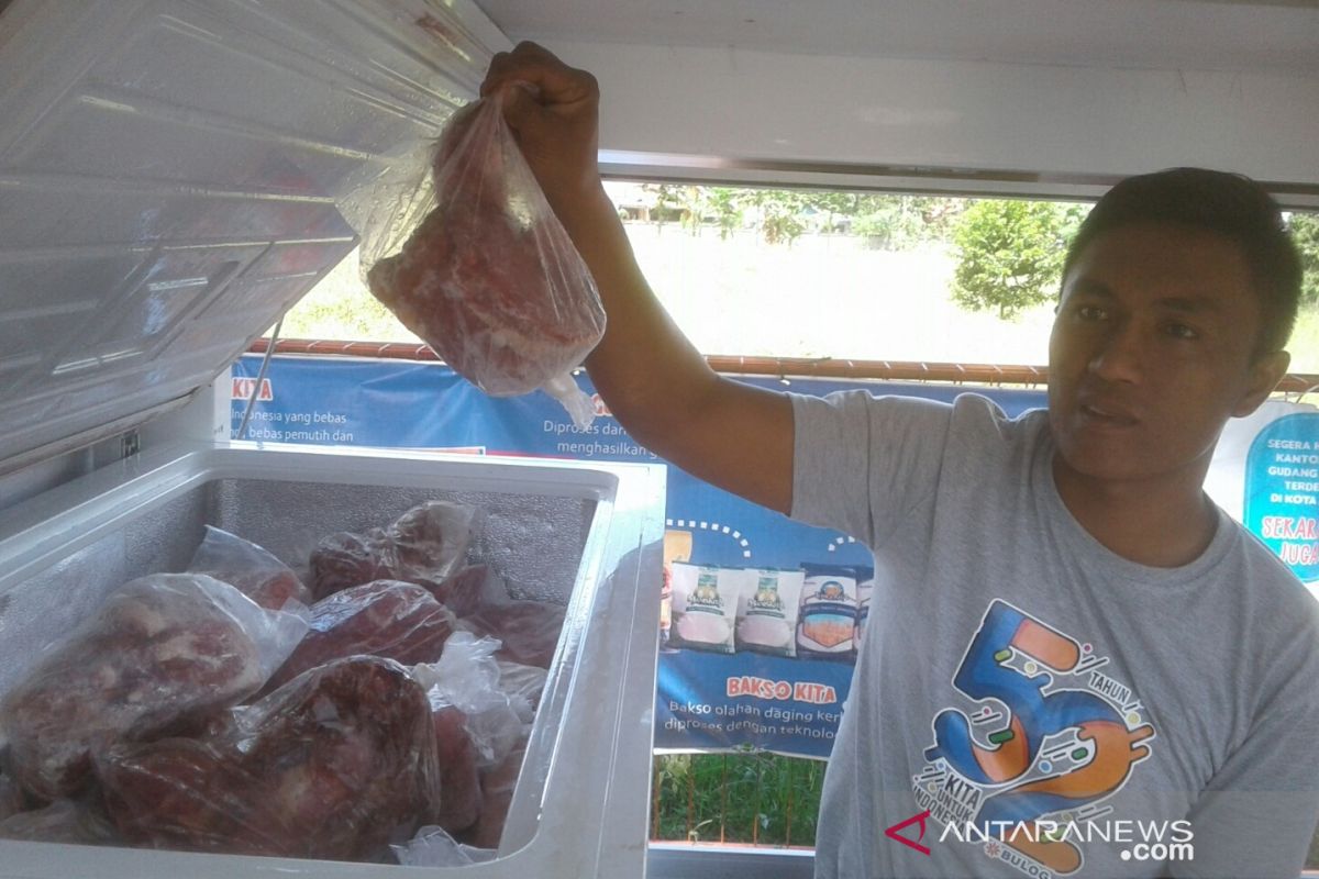 Bulog Bengkulu sediakan stok daging beku 12 ton