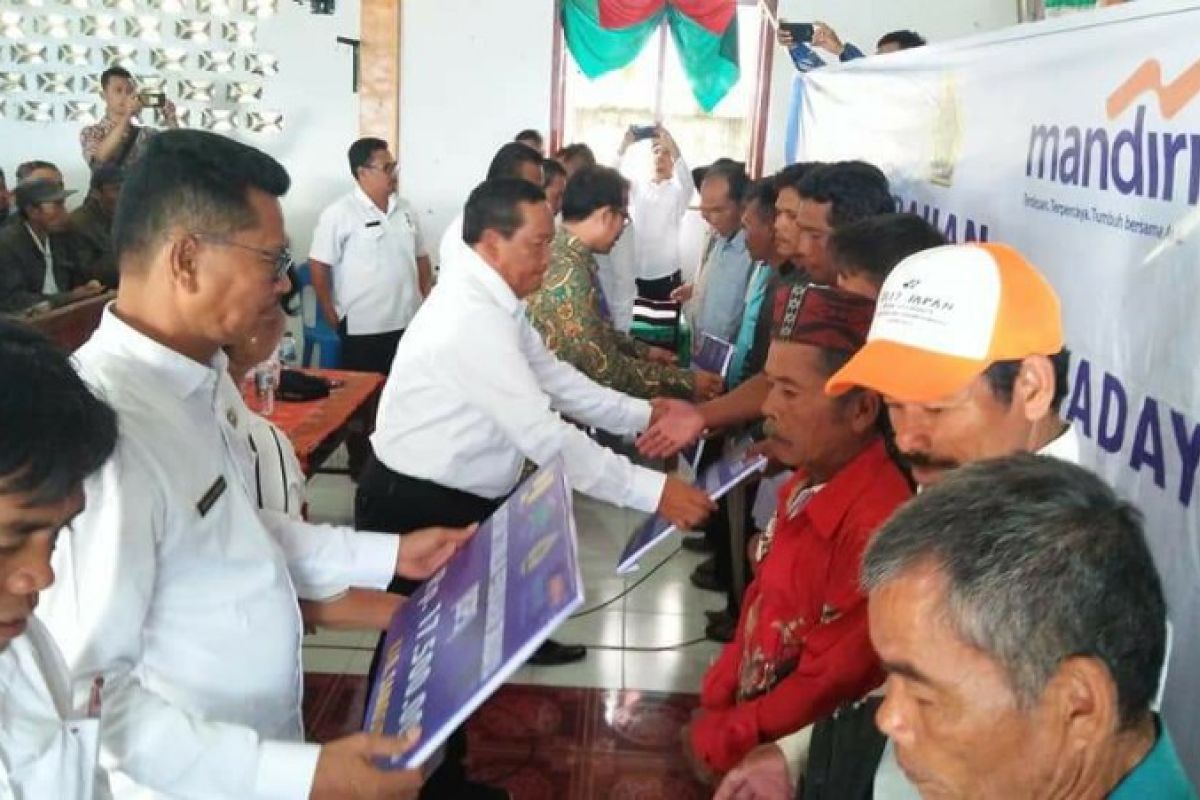 Pemkab Samosir salurkan bantuan perumahan stimulan swadaya Kementrian PUPR
