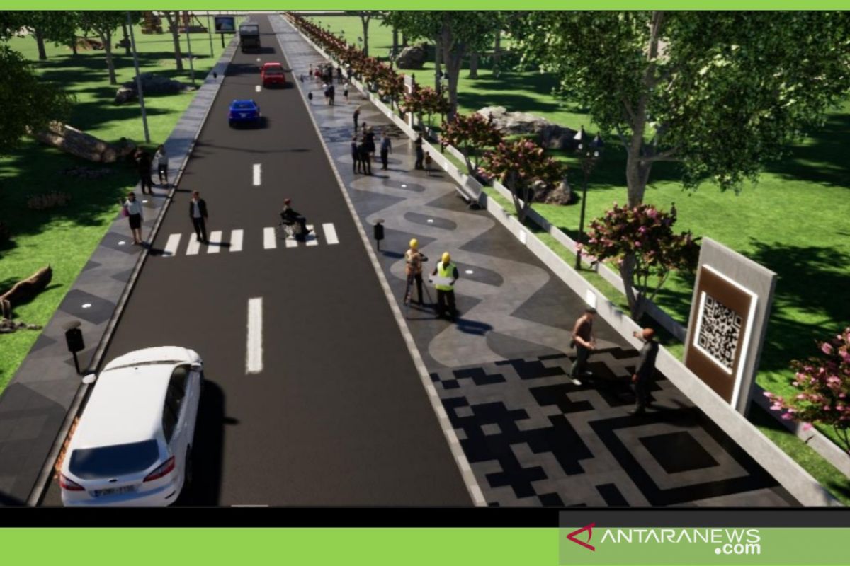 Proyek Jalan Sultan Muzafarsyah Siak telan Rp8,6 miliar