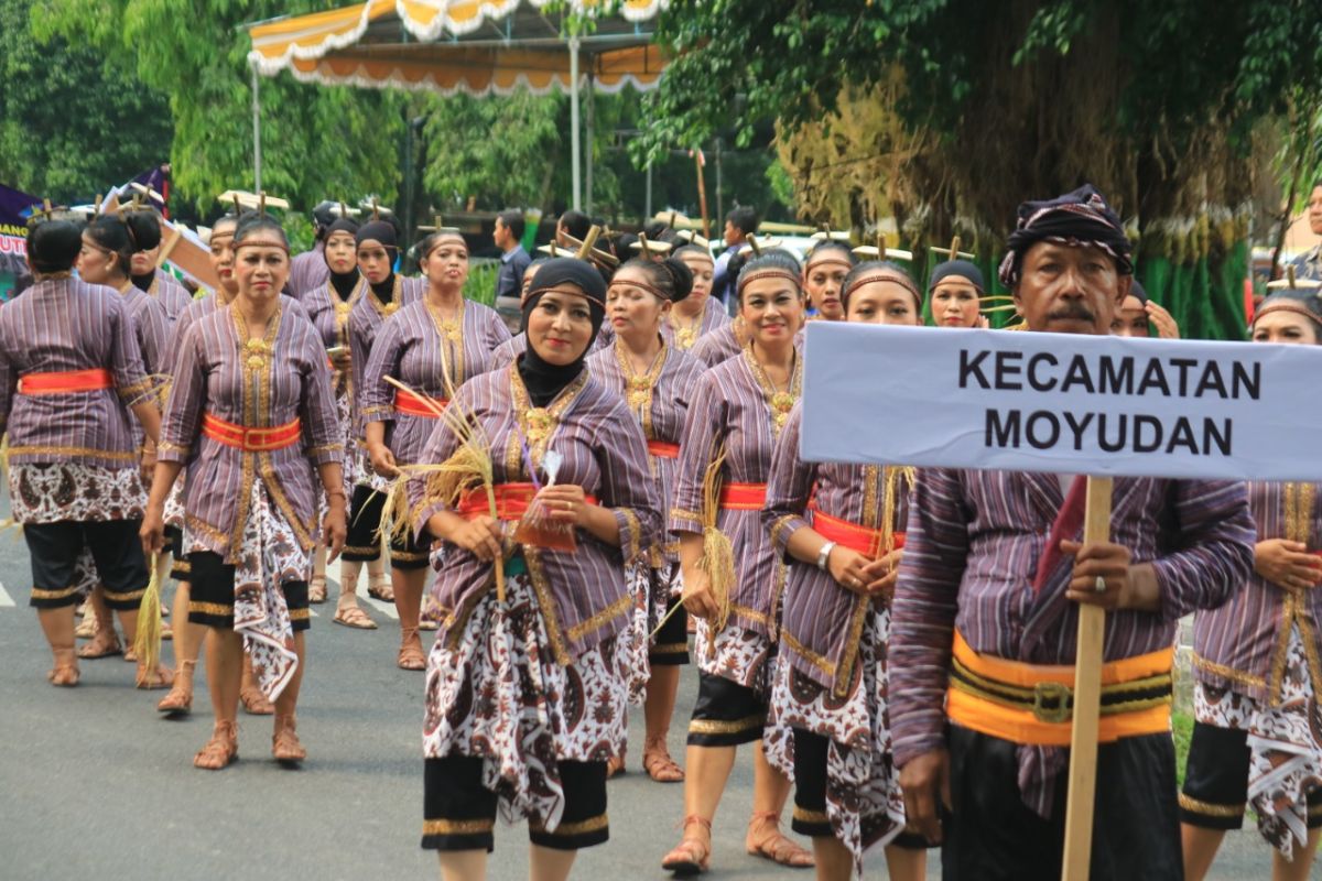 Festival Garis Imaginer Sleman dimeriahkan kontingen dari berbagai daerah