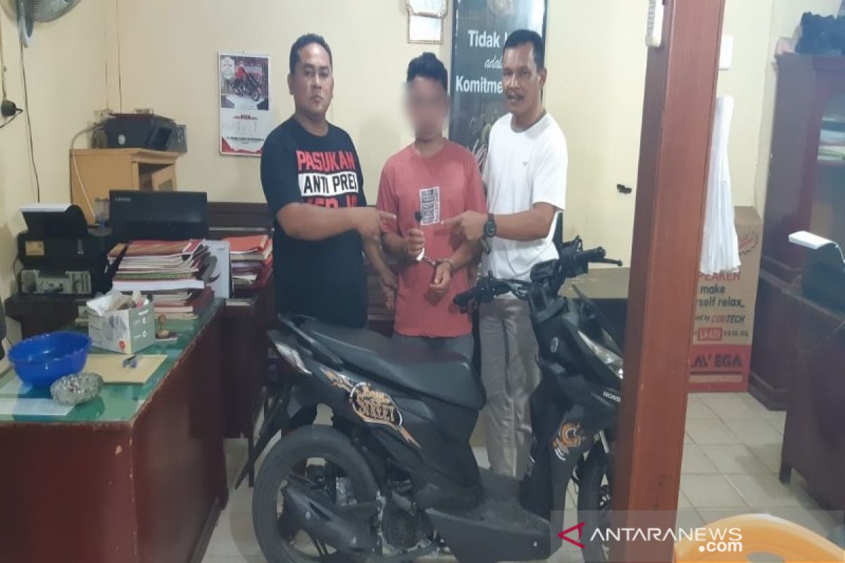 Polsek Panyabungan amankan pelaku curanmor