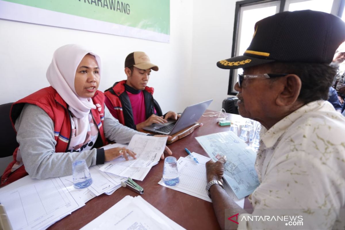 Dana kompensasi warga terdampak tumpahan minyak mentah sesuai data KKP