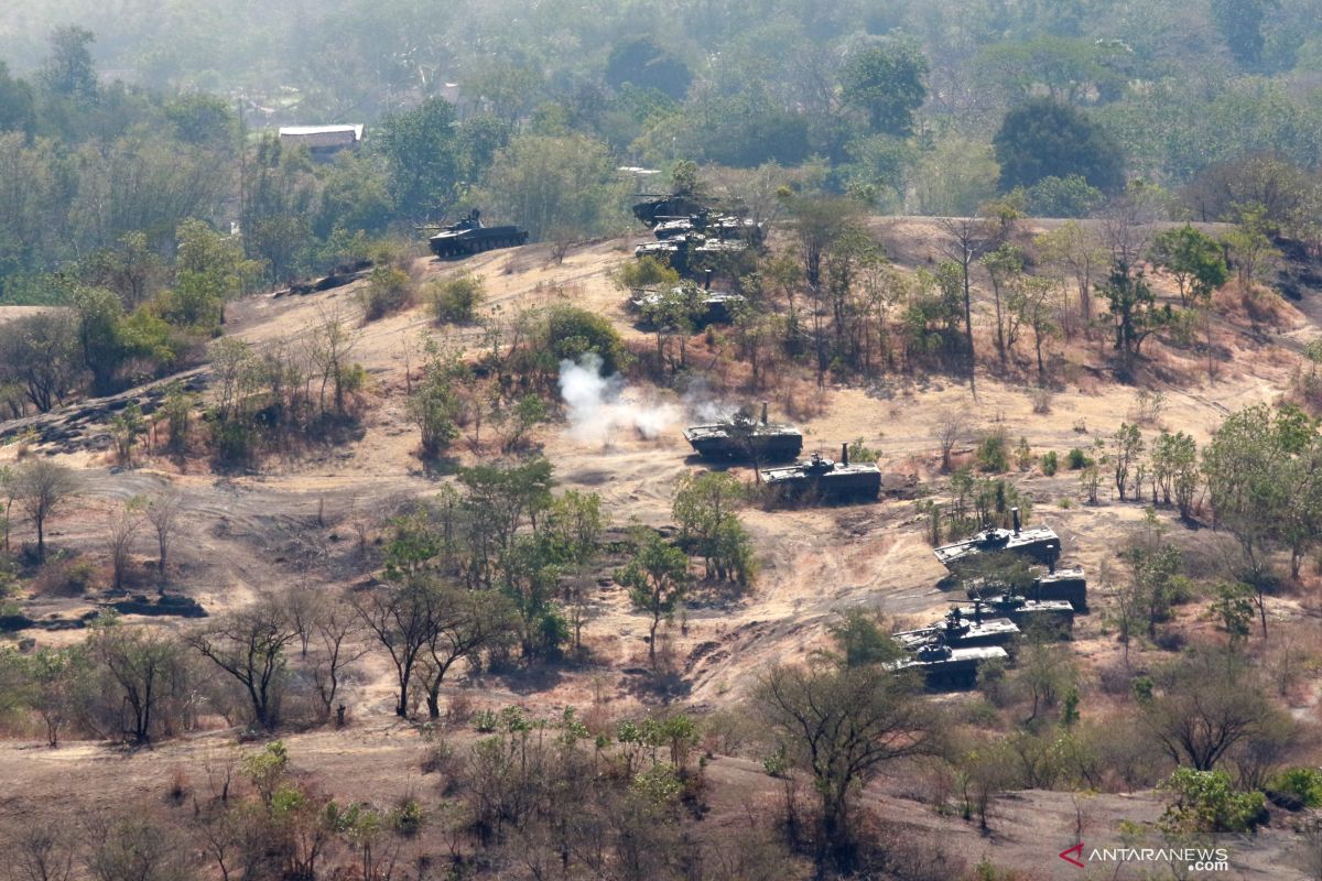 Wiranto: Latihan Gabungan TNI "Dharma Yudha 2019" membanggakan