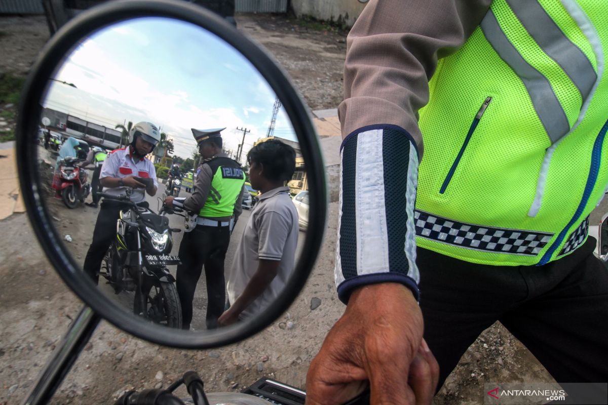 Tingkatkan disiplin berlalu lintas, Polres Aceh Timur gelar operasi zebra