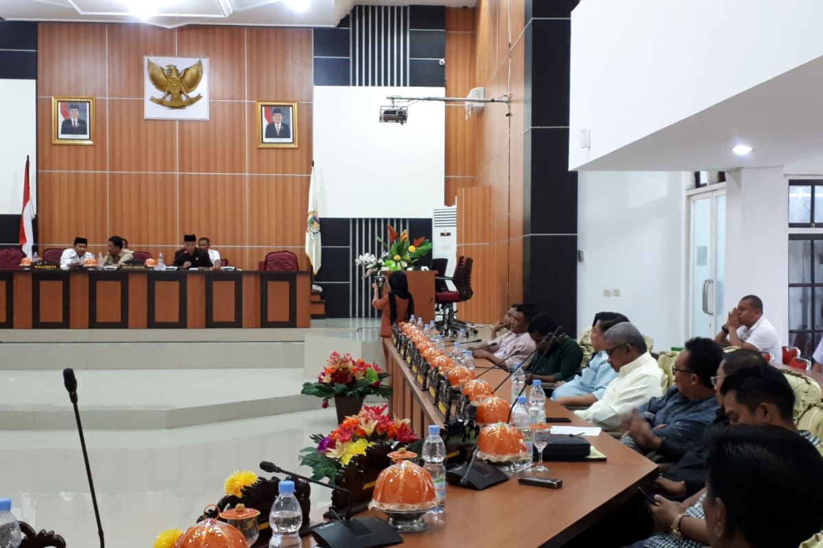 Sembilan fraksi DPRD Kota Palu ditetapkan