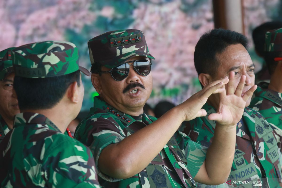 Panglima TNI yakinkan penggunaan drone bermanfaat pantau titik api