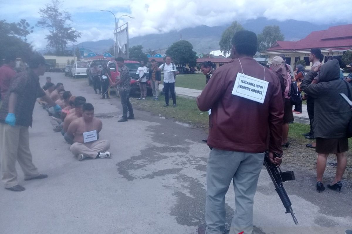 Satu terdakwa pembantaian Nduga Papua dijerat pasal 340