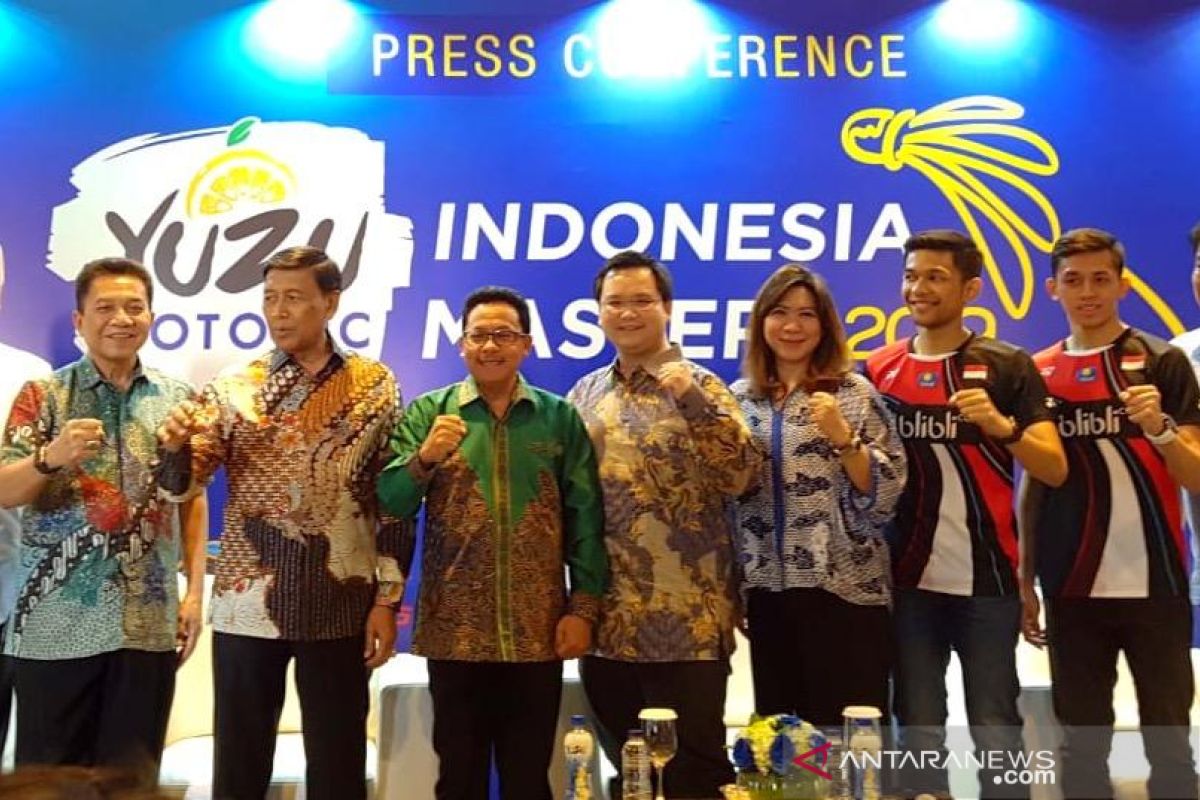 PBSI target dua gelar juara di Yuzu Indonesia Masters 2019